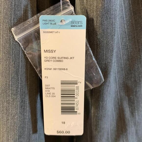 Metaphor grey dress coat size 18 NWT - Picture 10 of 11